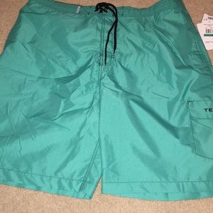 NWT Teal Cove swim trunks, size XL